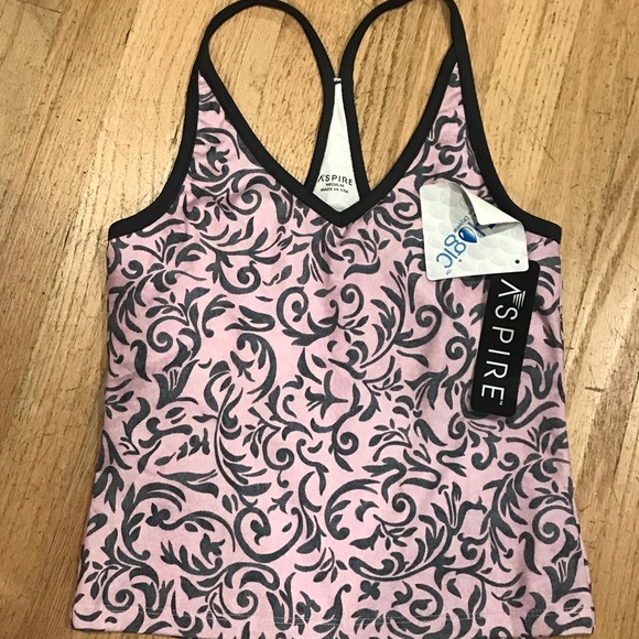 ASPIRE lot M racerback tank & 2 Capri leggings NWT - Picture 4 of 8
